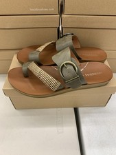 Los Cabos Bria Thong Sandal Women's 38 39 40 41 Khaki L2305 Brown