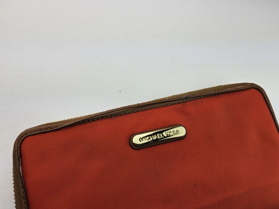 Michael Kors MK Nylon Large Zip Around Wallet - Image 4 of 4