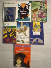 Lot 7 livres Roald Dahl – Folio Junior / Le Livre de Poche Fr – Classic Books
