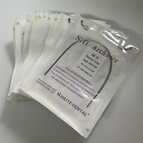 50Pack Dental Orthodontic Super Elastic Niti Reverse Curve Arch Wire Rectangular - Picture 9 of 11