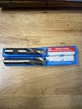 2pc Niagara cutter HSS 2-flute Square End Mill 5/8  dia 1/2  shank 1  loc 3  long