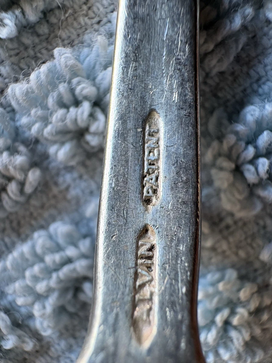 【Alvin アルヴィン】純銀／バターナイフ １本「マジェスティック」 Alvin 1900-1940 Antique US Silver-Plated Flatware Flatware-Knives