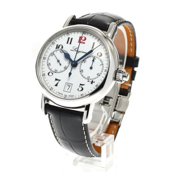 Longines Heritage Column Wheel 180th Anniversary L2.775.4 40mm SS Watch #C7765