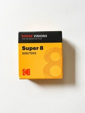 Kodak Vision 3 50D 7203 Super-8 Color Negative Film - 50ft
