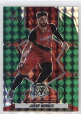 2021-22 Panini Mosaic Green Mosaic Prizm Jusuf Nurkic #167 3g2