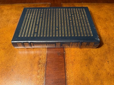 Easton Press Bill Gates' Source Code: My Beginnings SIGNED SEALED