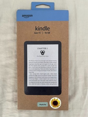 NEW Amazon Kindle 6'' e-Reader (2024) 16GB COMPACT LIGHT & Long Battery - Matcha