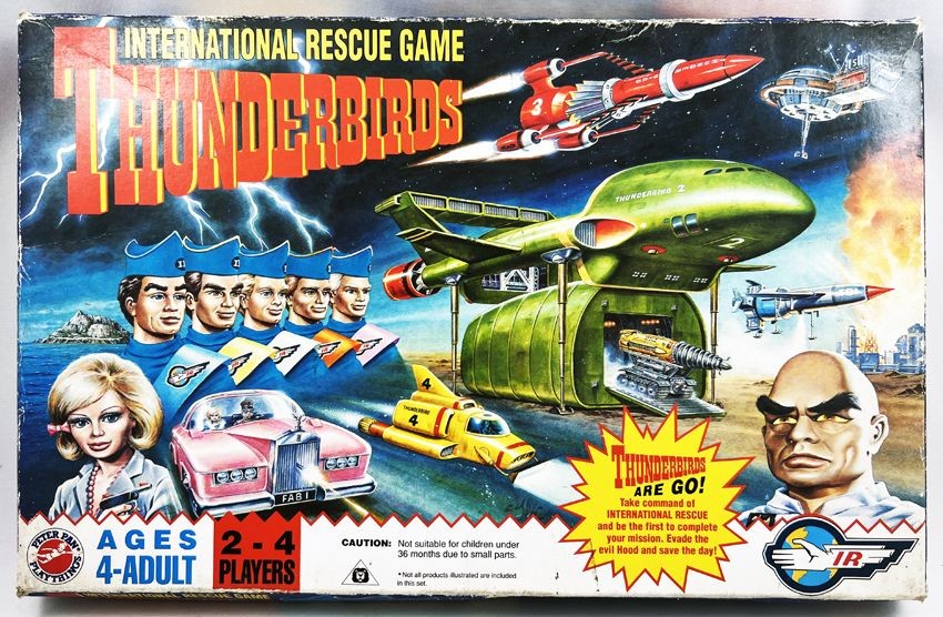 Thunderbirds, International Rescue Game (Peter Pan Playthings)