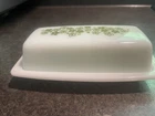 Vintage Pyrex Butter Dish - Spring Blossom