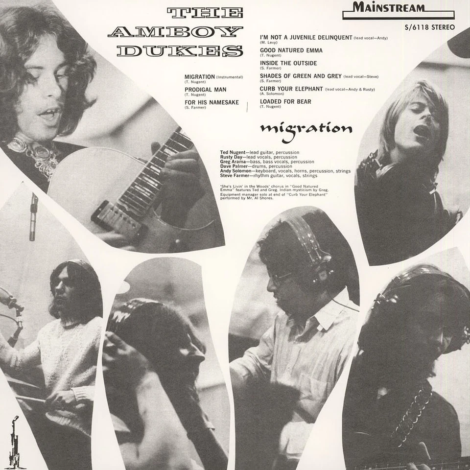 Amboy Dukes - Migration (Vinyl LP - 1969 - US - Reissue) - Bild 2 von 2