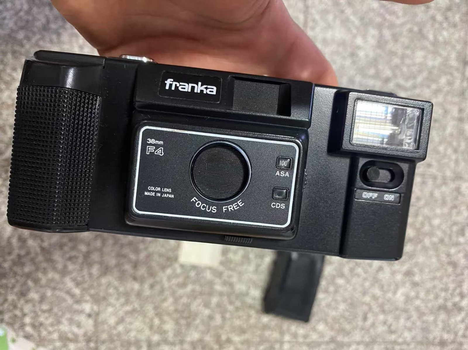 Franka X-500 35mm Film Camera 38mm F4 Coated Glass Lens Focus Free w/ Box