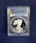 2025-S AMERICAN SILVER EAGLE with U.S. NAVY PRIVY PCGS PR70 DCAM F.S. 250TH ANN.
