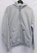 Dickies Men's Midweight Fleece Zip Hoodie, Heather Gray, MR - GENTLY USED1