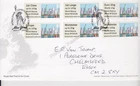 GB FDC 2016 POST & GO NEW YORK STAMP EXHIBITION 1ST CLASS -WW 100g LIBERTY
