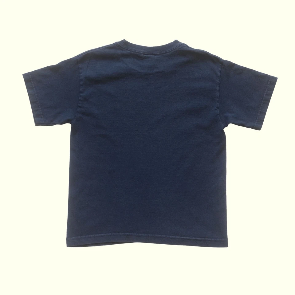 ADIDAS NBA VTG Y2K 90s RETRO OKC THUNDER BASKETBALL GRAPHIC BLUE T SHIRT YOUTH M - Image 3 of 4