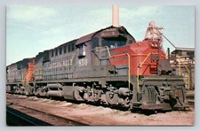 COTTON BELT 850 Alco DL-600B Alligator Memphis TN 1965 Train Postcard
