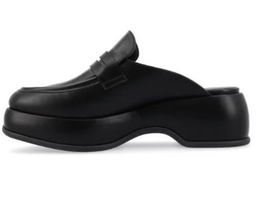 Journee Collection Antonina Flats Womens Size 7.5 Slip On Comfort Foam Black