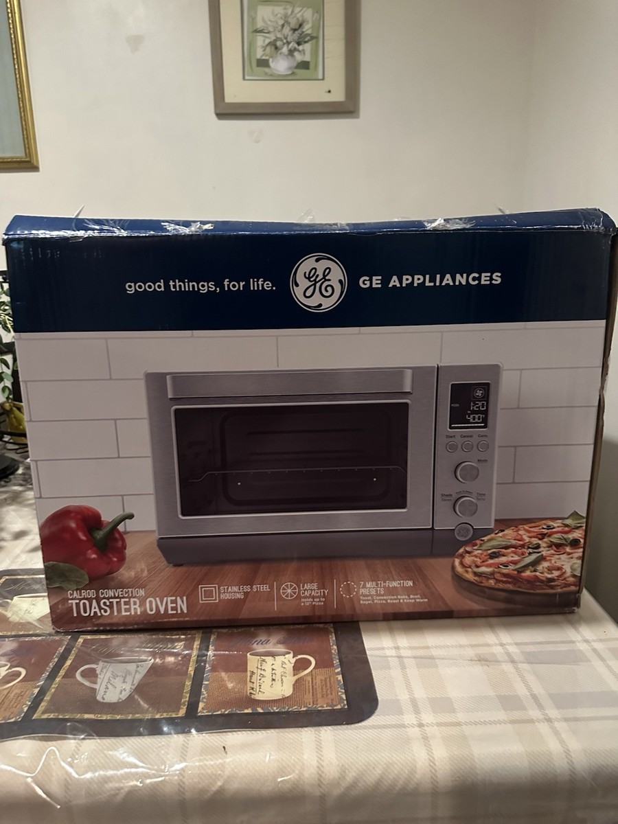 GE Quartz Convection Toaster Oven; Stainless Steel G9OCABSSPSS