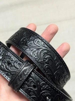 Ariat Leather Black Belts for Men for sale | eBay display picture 3