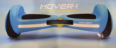 Brand New Blue Hoverboard - 5mph Max Speed, 3 Miles Max Distance, Ages 5+