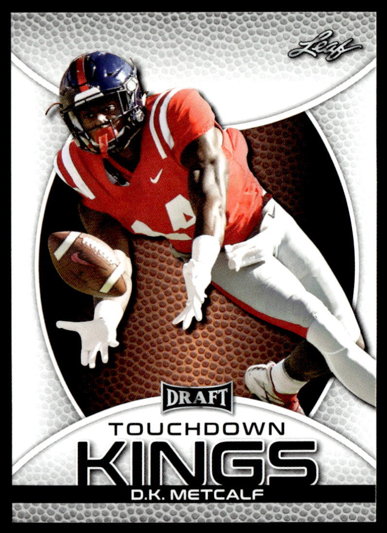 D.K. Metcalf 2019 Leaf Draft #86 Ole Miss Rebels FOOTBALL