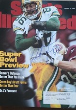 Antonio Freeman, Autographed Sports Illustrated Magazine, January 19, 1998