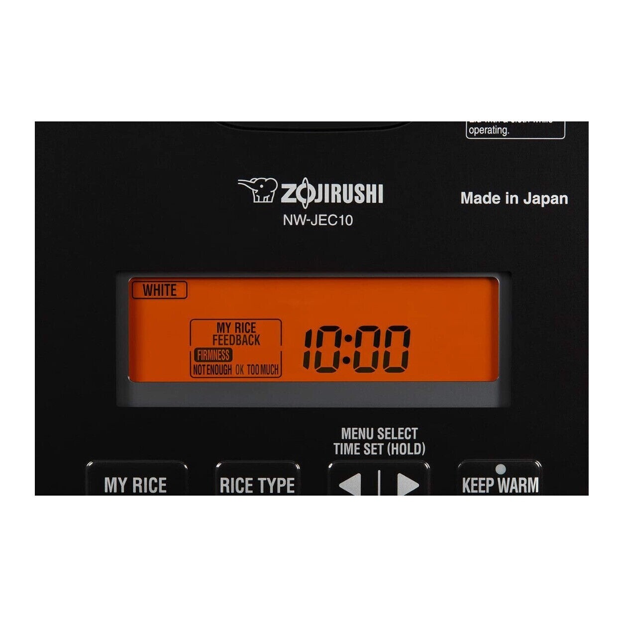 Zojirushi NWJEC10BA Pressure Induction Heating Cooker and Warmer