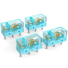 4 Pcs Kailh GM8.0 Upgrade V2 Mouse Switches Blue Gaming Mouse Micro Switches