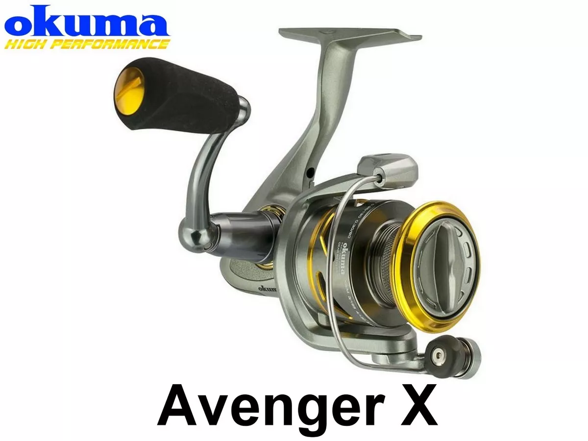 Okuma Avenger X Spin Fishing Reel AV-80X + BRAND NEW + WARRANTY