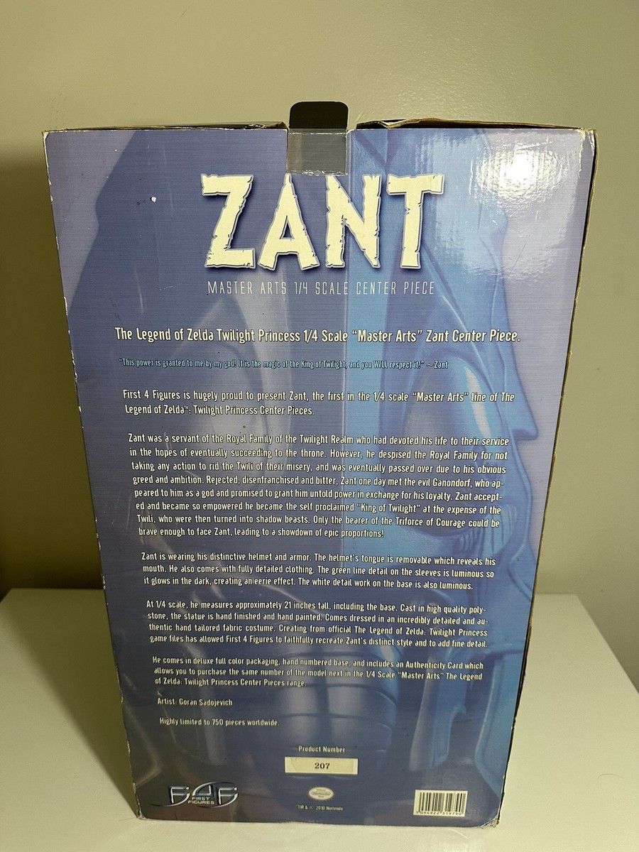 RARE 💎 Zant Exclusive Statue The Legend of Zelda Nintendo F4F