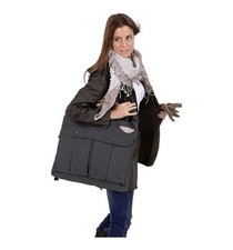 483-N TUCANO URBANO BORSA TRACOLLA BAG OLD STYLE 50x44x8 TARASCON SACCA SPALLA 