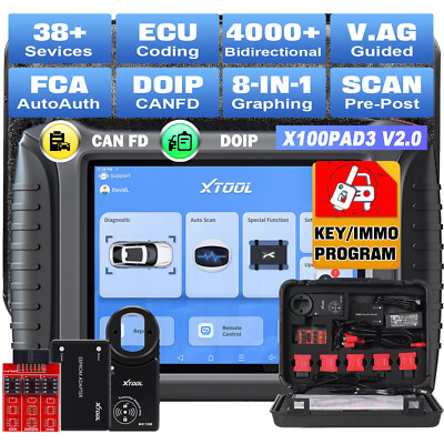 XTOOL X100PAD3 KFZ Profi OBD2 Diagnosegerät ALLE SYSTEM Keey Programmier CAN FD