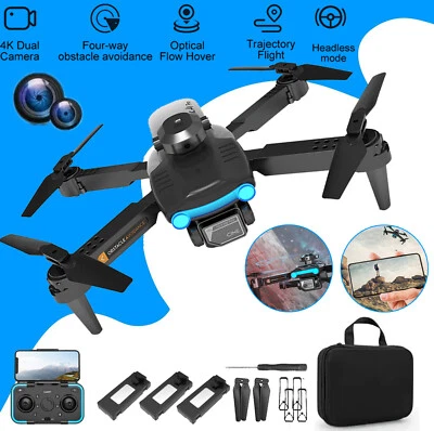 Drone con Telecamera 4K HD Selfie Camera Pieghevole RC Quadcopter 2.4G WIFI RC Drone