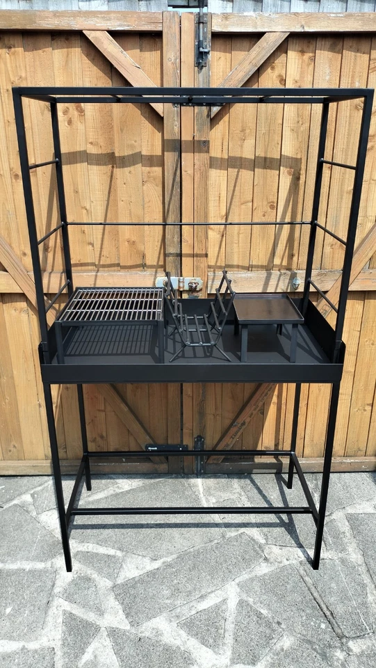SOLD NOW. Asado  grill. Fire cage . Made to order. - Image 2 of 4