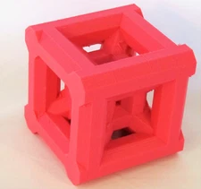 Hypercube Cube in a Cube Tesseract 4D Math Science Mathematician Gift Stand