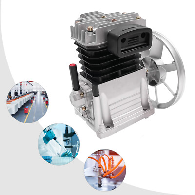 Piston Air Compressor Pump Head With Dual-cylinder For Gas conveying Synthesis