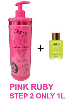 Clary Liss Ruby Pink 3-piece Straightening Treatment