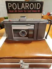 Vintage Polaroid Electric Eye Land Camera With Case Model J66