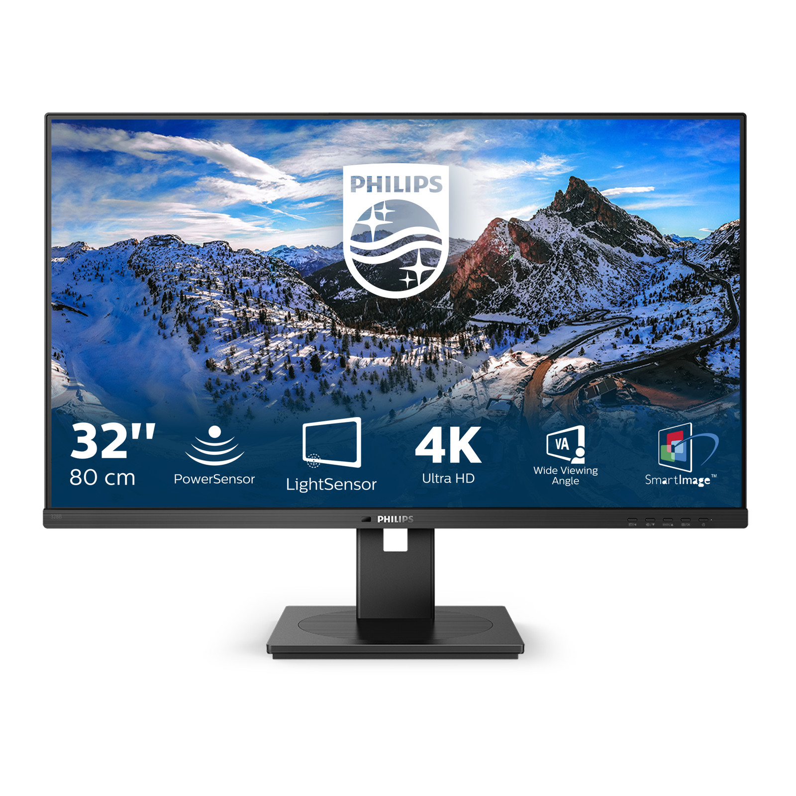 Офисный монитор Philips B-Line 328B1 80 см (31,5 дюйма) 4K VA 16:9 HDMI/DP/USB, 60 Гц