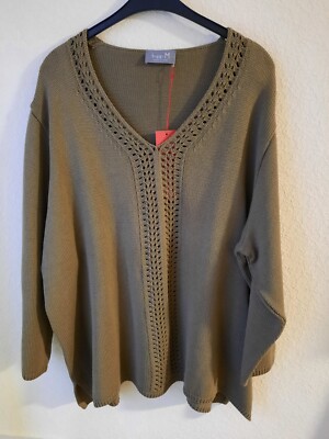 Damen  Pullover Feinstrick von BIGGI M. By SEE YOU  Gr. 58 NEU MIT ETIKETT