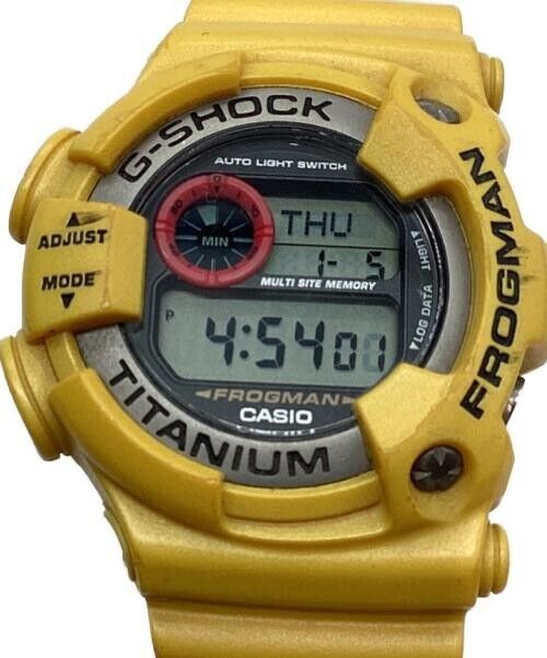 Casio Vintage Digital Watch G-shock Frogman Titanium 2016 Dw Casio Vintage Digital Watch G-shock Frogman Titanium 2016 Dw