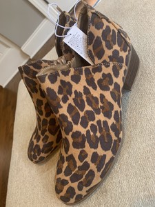 old navy leopard booties