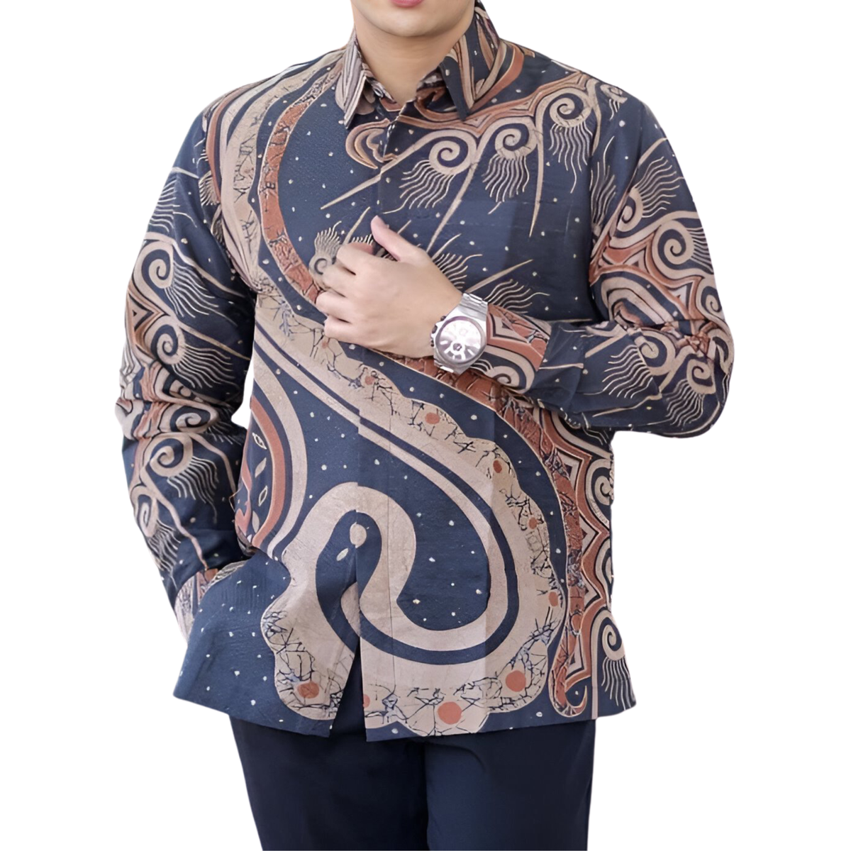 AiE  Painter Shirt – Marble Batik Print AiE（エーアイイー）の「【AiE / エーアイイー】Painter Shirt