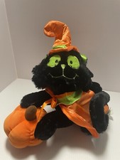 Sound N Light Halloween Cat Black Magic Woman By Santana Animatronic Motion
