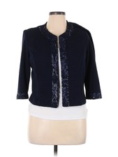 Maya Brooke Women Blue Jacket 16