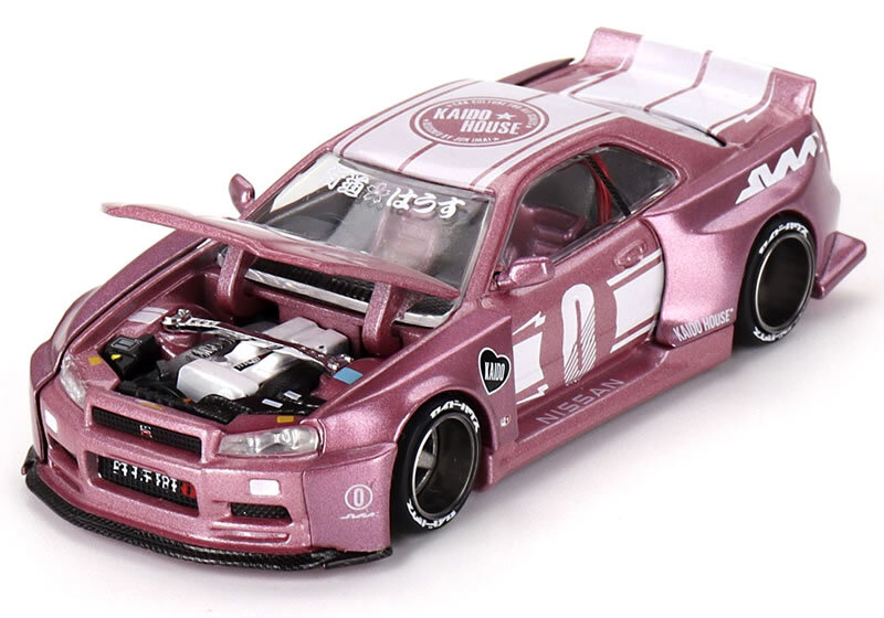 MINI GT 1/64 Nissan Skyline GT-R R34 KAIDO RACING FACTORY V1