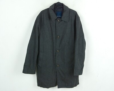 MCNEAL Herren UK 42 US Wollmischung Jacke Eu 52 Grau Mantel