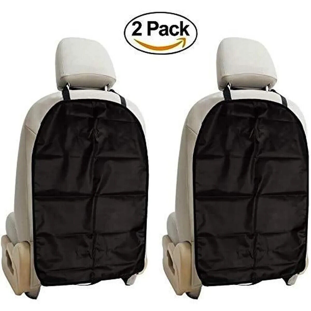 Protection de siège arrière lavable imperméable 65x44cm en tissu Oxford renforcé
