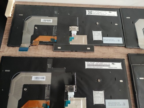 Lot of 11 - Lenovo Thinkpad Keyboard replacements - As is / Parts / Repair - Afbeelding 10 van 20