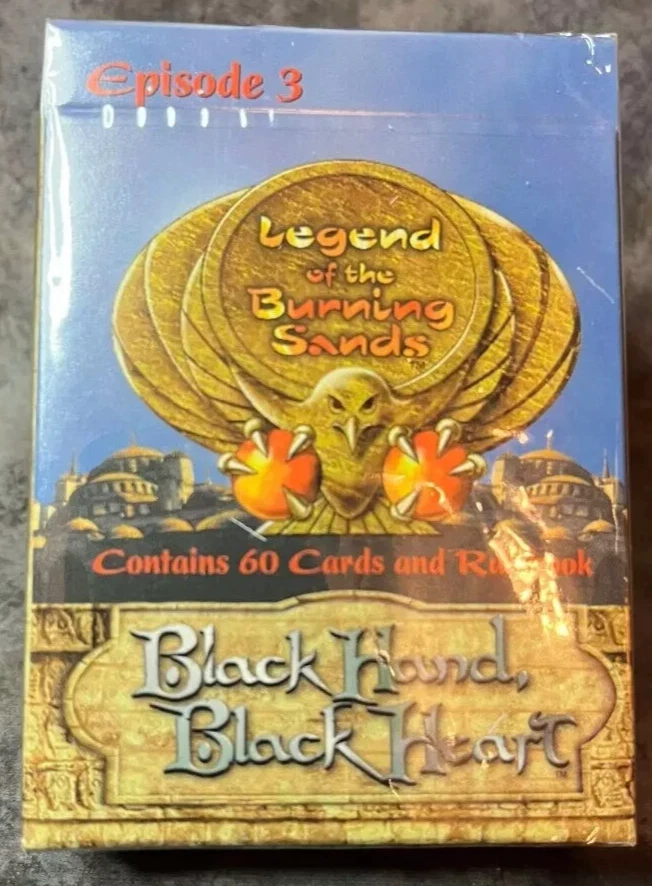 JACKAL CITY OF BONES Starter Deck LEGEND BURNING SANDS 1998 NEW FACTORY SEALED - Image 2 of 2